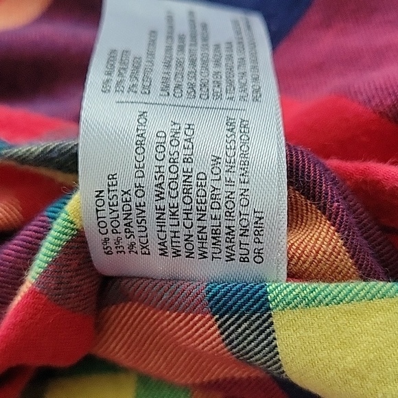 U.S. Polo Assn. Men's Plaid Button Up Long Sleeve Shirt - Picture 10 of 12